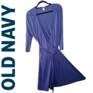 OLD NAVY TIE WRAP DRESS